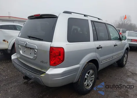 2005 Honda Pilot Ex-L from USA, damaged, VIN 5FNYF18645B034399